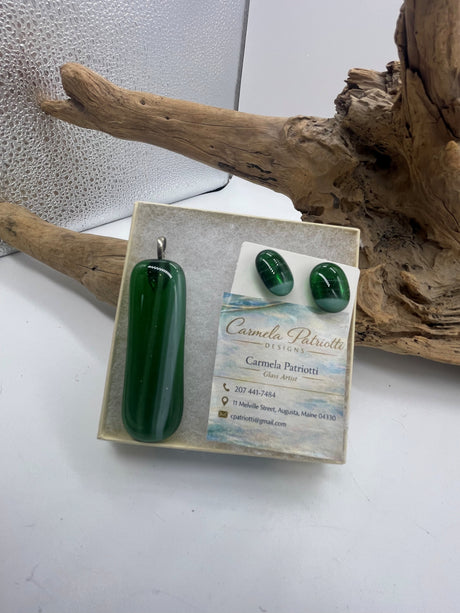 Pendant Earring Set Boxed