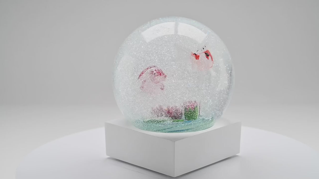 Snow Globe Koi