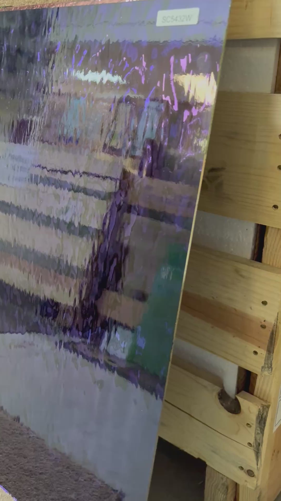 Moss Green Silvercoat Rough Rolled