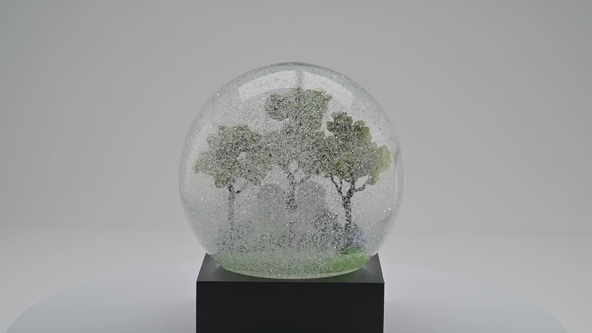 Summer Afternoon Snow Globe