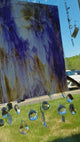 White Ice, Silver Yellow, Purple Stipple