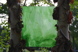 Pale Green Ice, Dense Green Opal Stipple