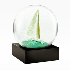 sailboat snow globe