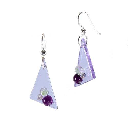 Earring Fused layered
