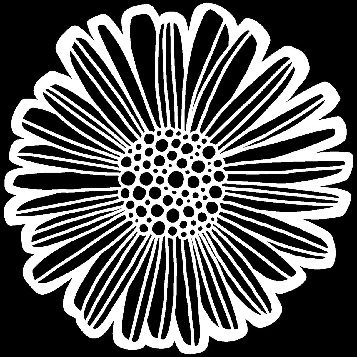 Stencil Felicia Daisy