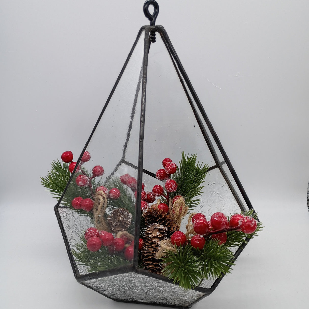 stained glass terrarium