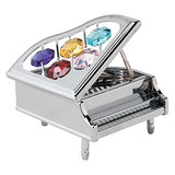 Crystal Swarovski in Chrome Plated Piano
