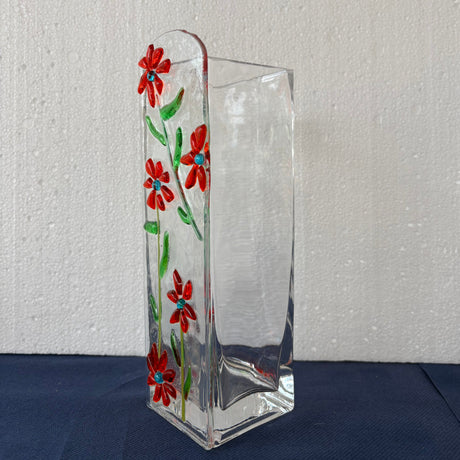 Vase Sailboat or Flowers 8"