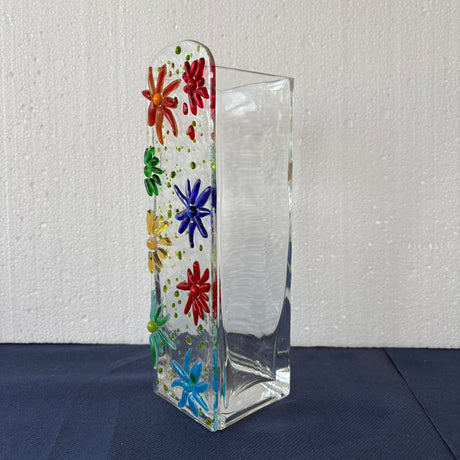 Vase Sailboat or Flowers 8"