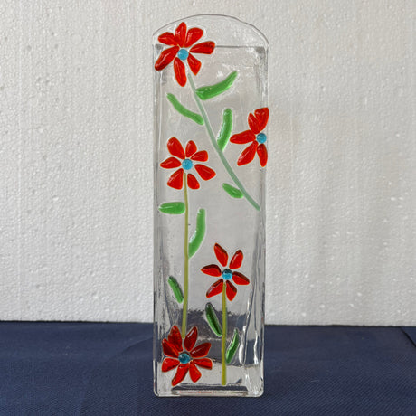 Vase Sailboat or Flowers 8"