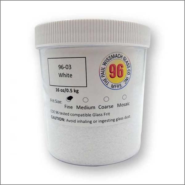 96 Coe Frit Opal Fine  White 1 lb