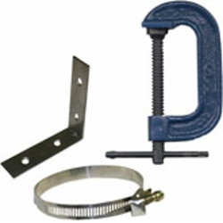 MAPP Gas Canister Holder and Clamp