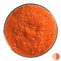 Bullseye Orange Opal Frit Medium 90 COE