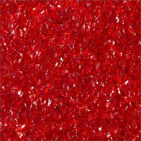 Oceanside Compatible Cherry Red Transparent Frit Medium 96 COE