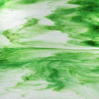 Pale Green Ice & Dense Green Stipple